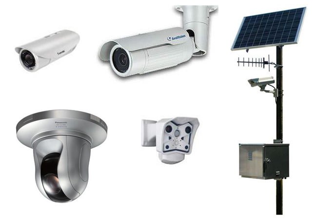 Solar Powered Pole Mount Camera Systems