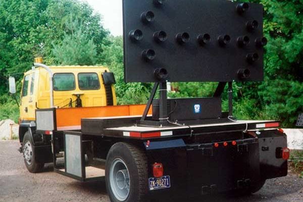 Skid Mounted Arrow Boards Rigid Skid