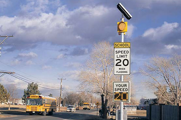 Radar Speed Sign Pole Mounts